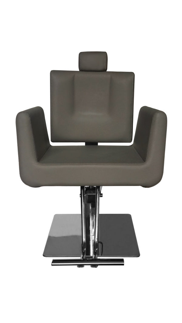 AURA Salon Furniture - Bailey Lash, Make Up & Eye Brow Beauty Chair - Grey