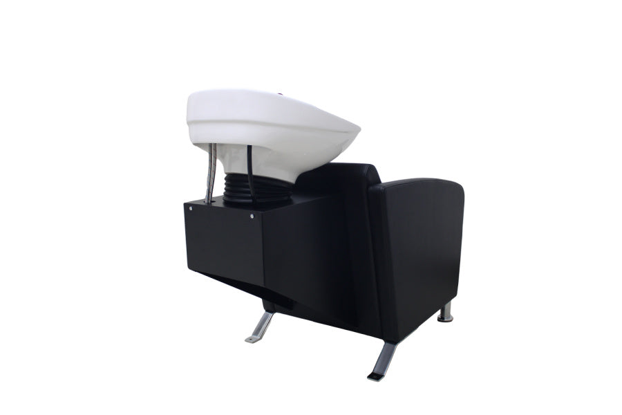 Archie Smart Vinyl Hairdressing / Barber Shop Wash Station Black/Grey