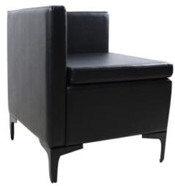 Salon Fit - Liberty Salon Single Waiting Area Chair